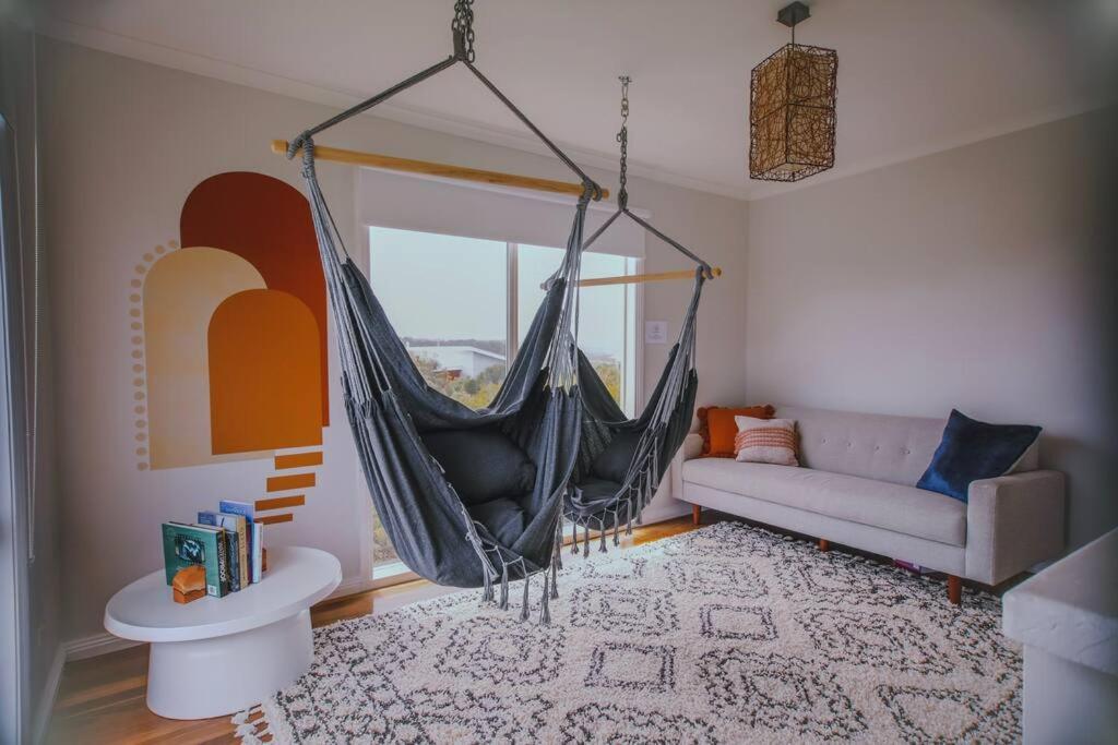 The Hangout King Beds Hammock Chairs With A View Port Campbell Bagian luar foto